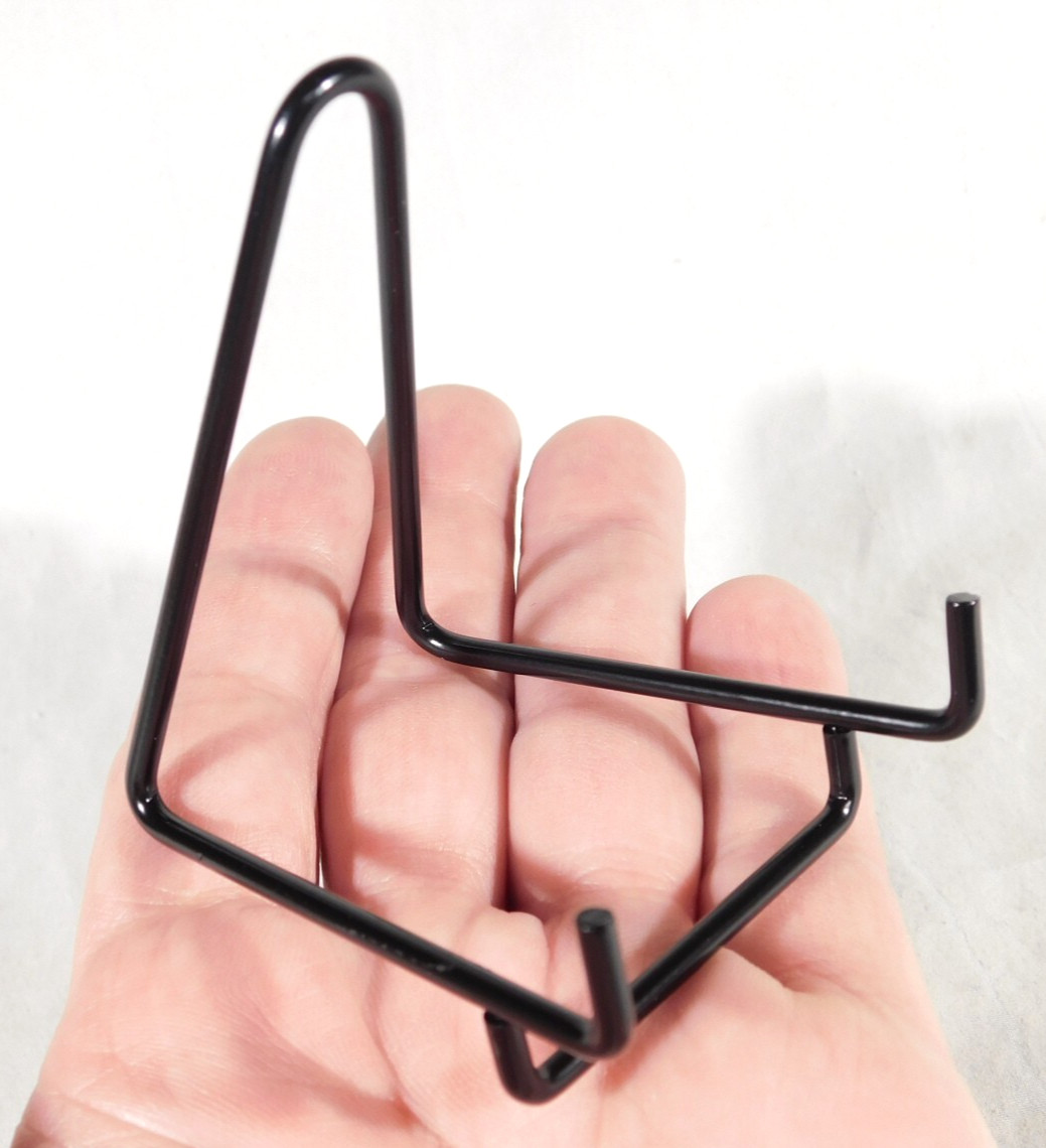 Easel Display Stand Small Size Black Color Metal