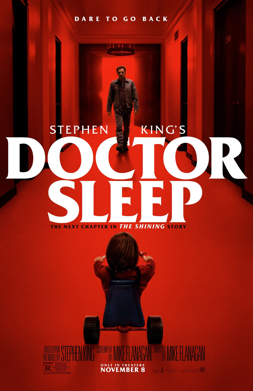 AA1072 Doctor Sleep Film By Mike Flanagan 2019 Actors Movie Poster 11×17