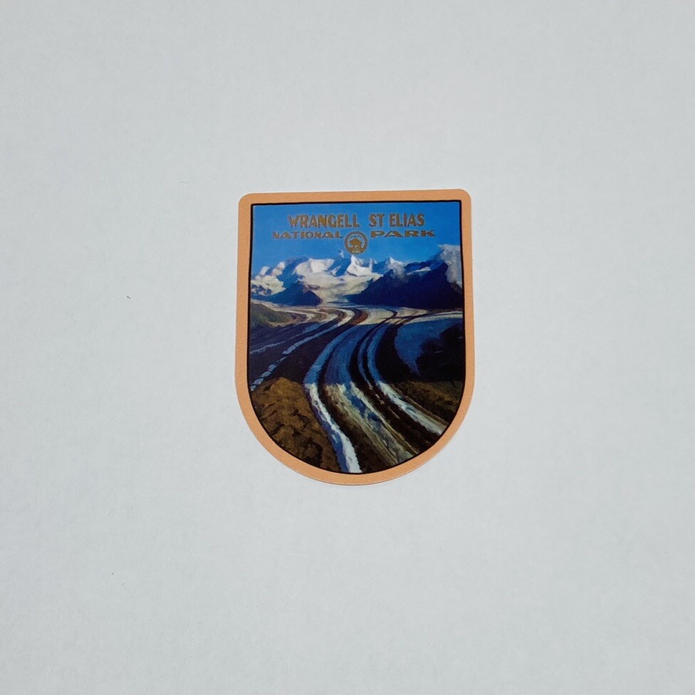 Wrangell St. Elias National Park Sticker Nature Travel Decal Vinyl Souvenir Tc6