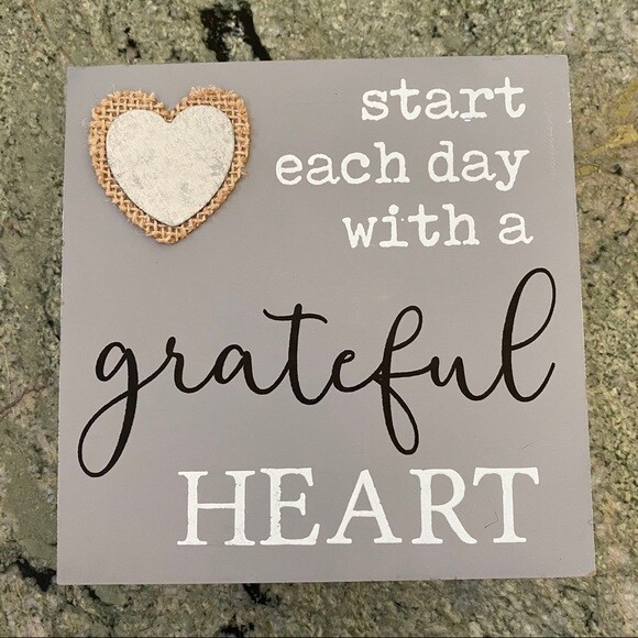 ART BOX Start each day with a grateful heart