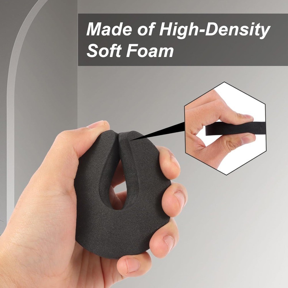 Multifunctional 8-Pack Door Stopper Pinch Guard, Child Pet Safety Foam Bumper to