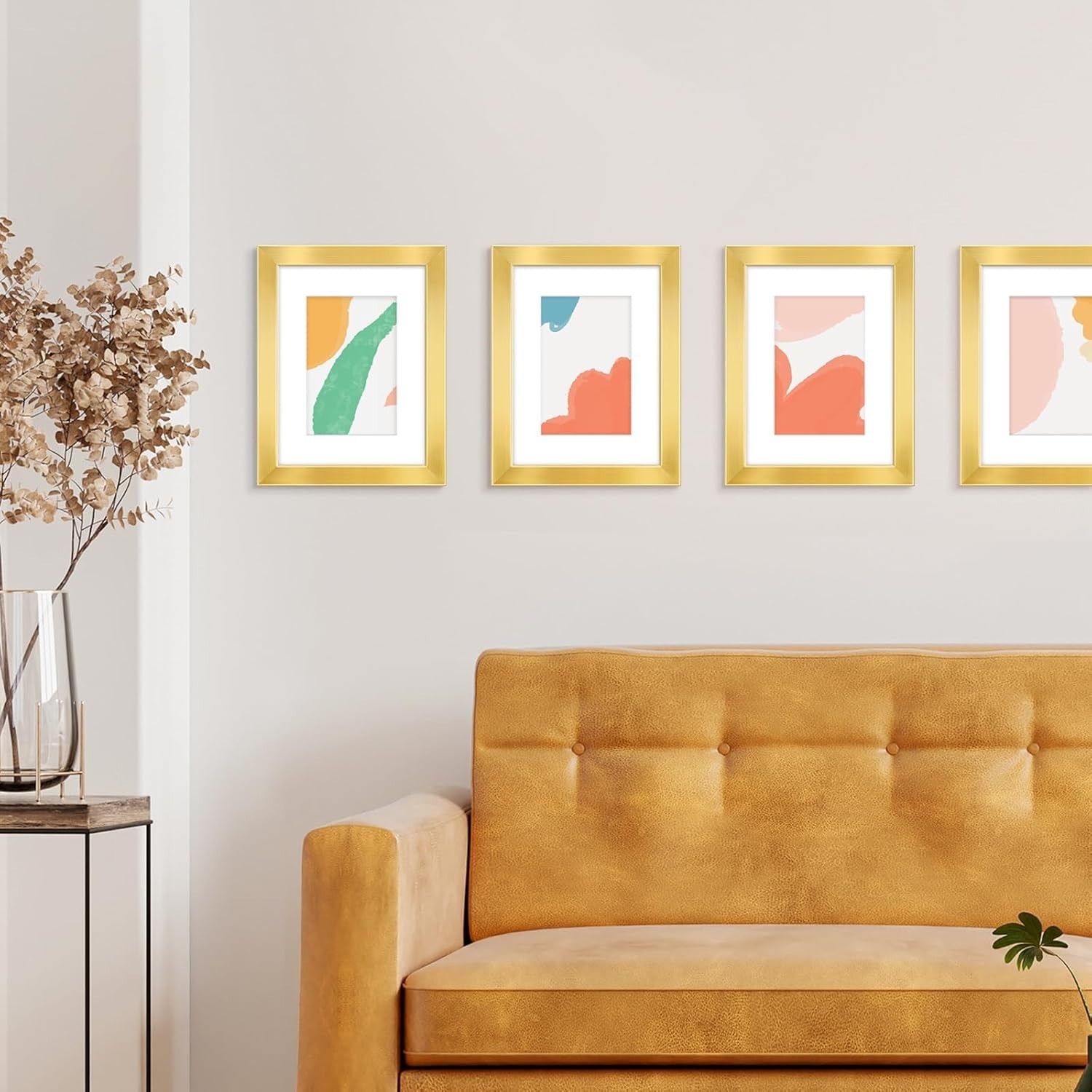 Versatile Gold Gallery-Style 8×10 Frame – Portrait or Landscape Orientation