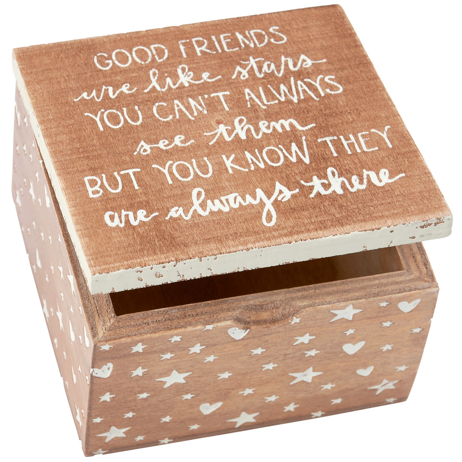 Good Friends Are Like Stars Can&rsquo;t Always See Them But Know They Are There Box