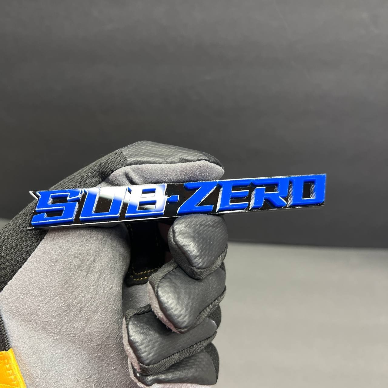 Custom Laser Cut Acrylic Badge Emblem for Car Multi Color PersonalizedName