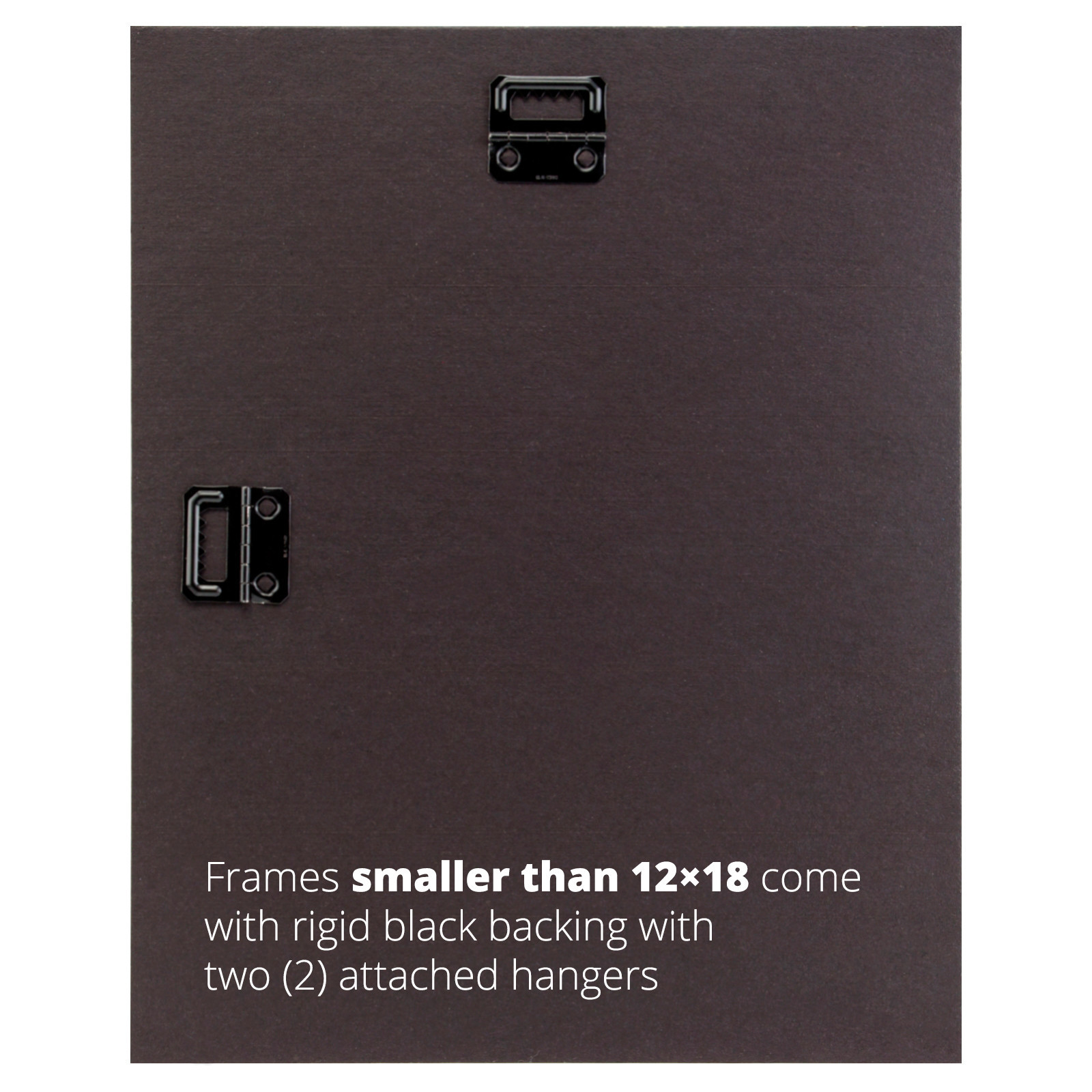 7×12 Single CD Wall Display Mat and Solid Black 1&Prime; Wide Frame