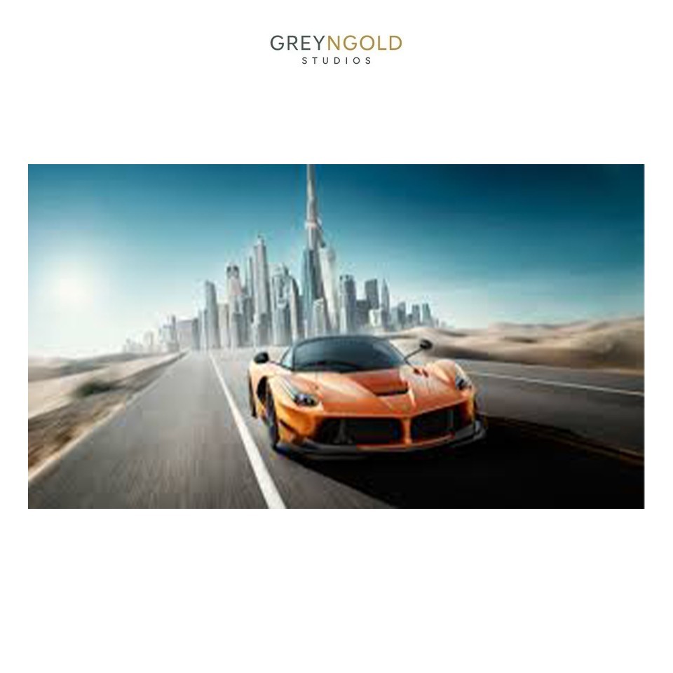 Ferrari LaFerrari super car poster A4/A3 Choose size Semi-Gloss poster only