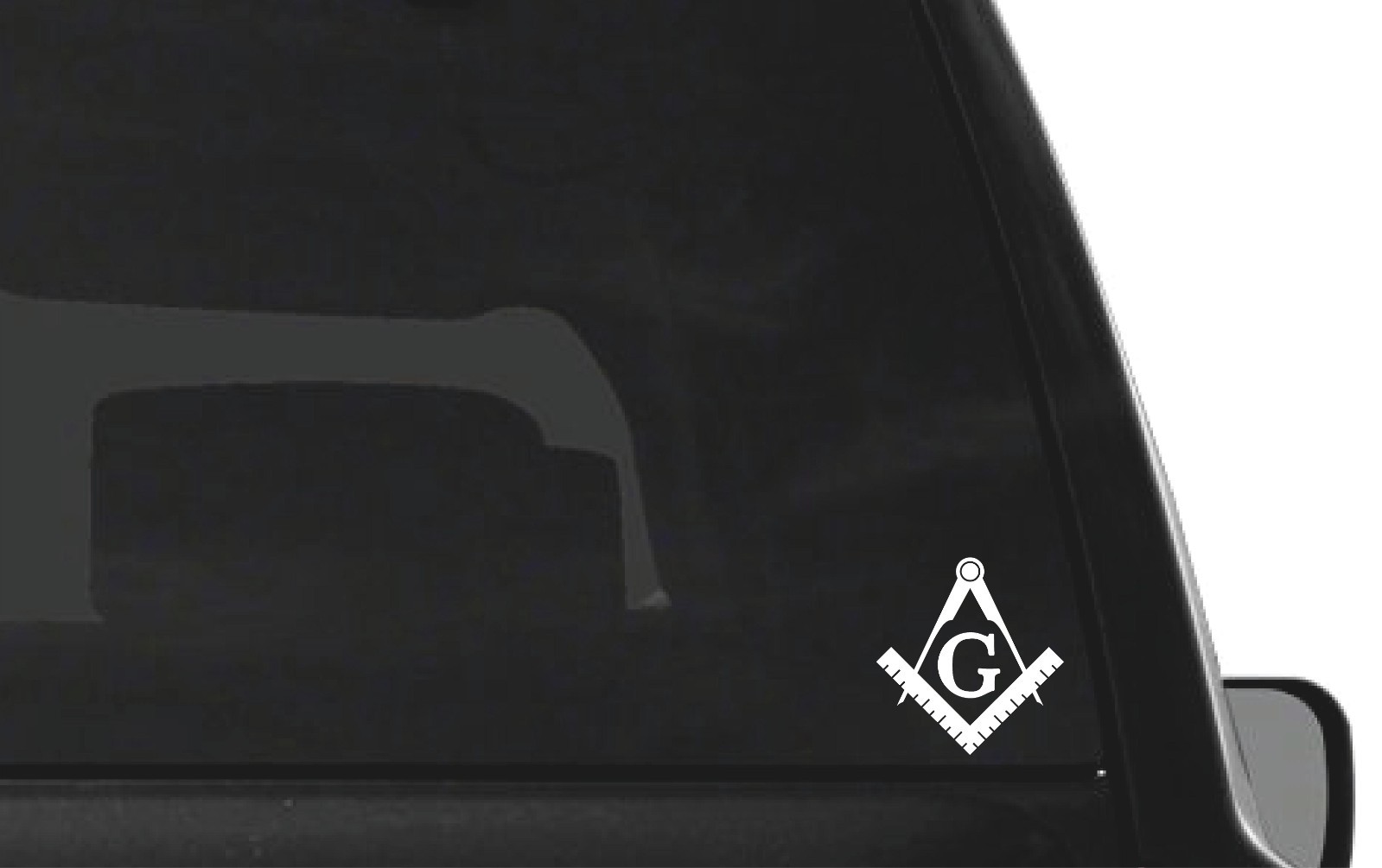 FREEMASON Masonic Logo vinyl decal Templar Free Mason symbol Sticker