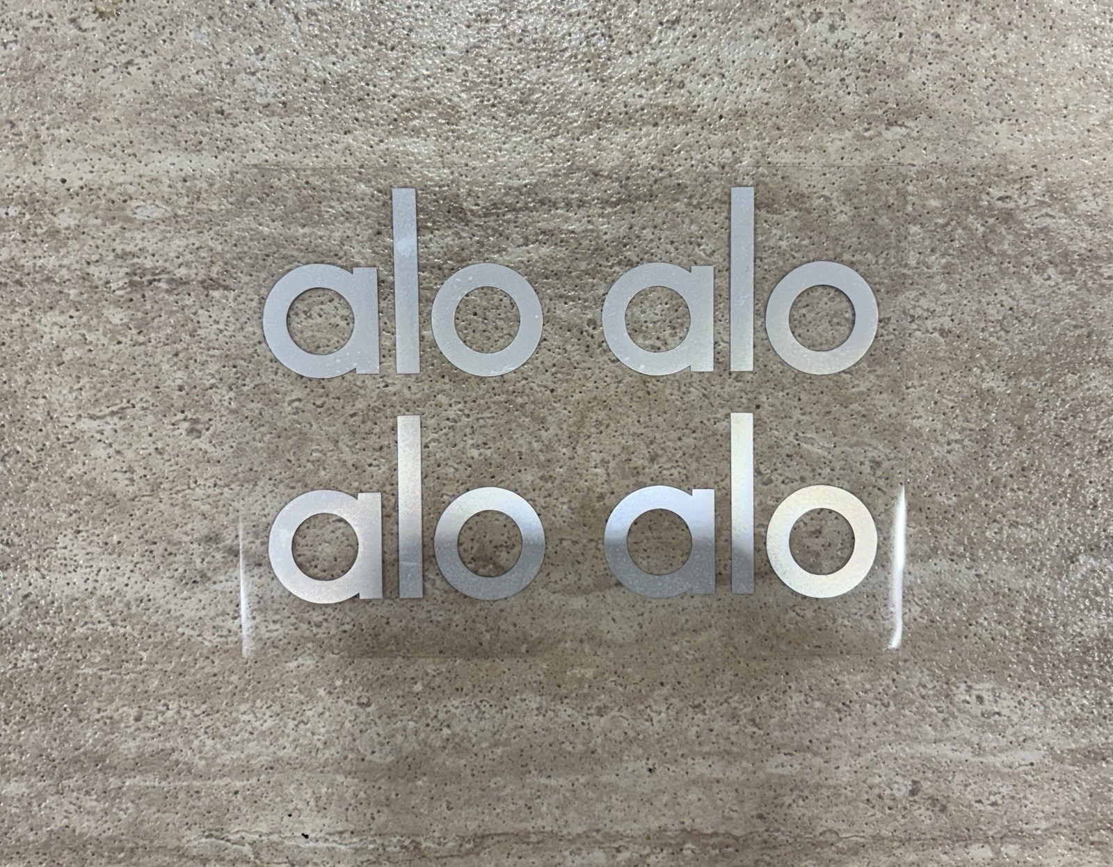 ALO Inspired Vinyl Die Cut Decal Wall Sticker Laptop – Bottle Yoga