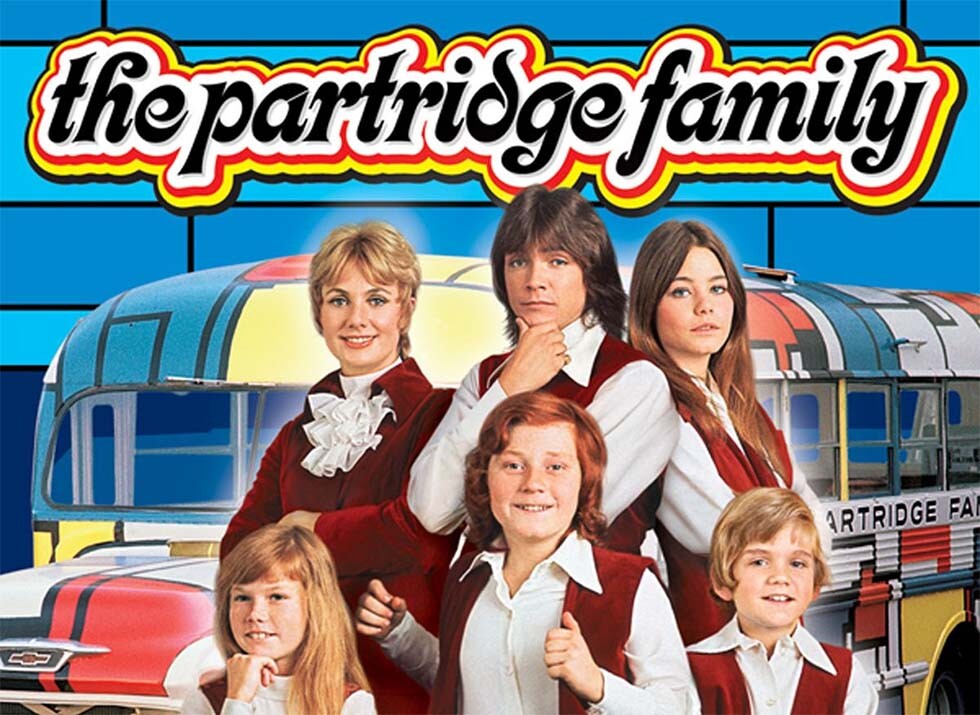 The Partridge Family 3” Wide Vinyl Decal Sticker Tv Show 1970&rsquo;s