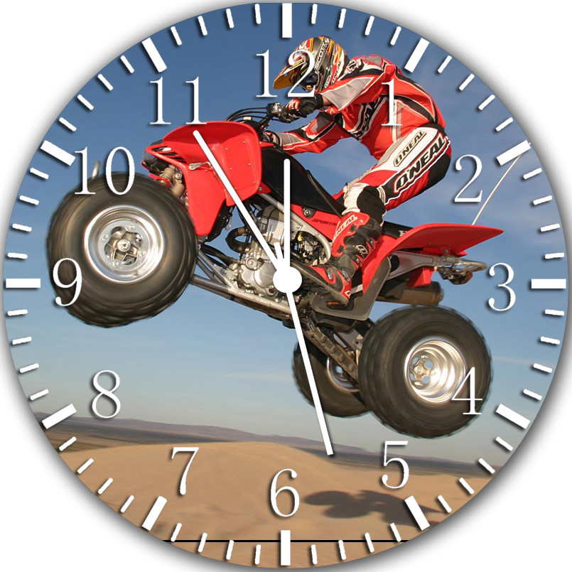 ATV Quad Frameless Borderless Wall Clock Nice For Gifts or Decor Y123