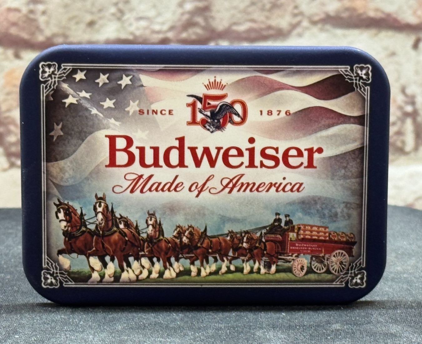 Budweiser 150 Years Made In America – Refrigerator / Toolbox Magnet