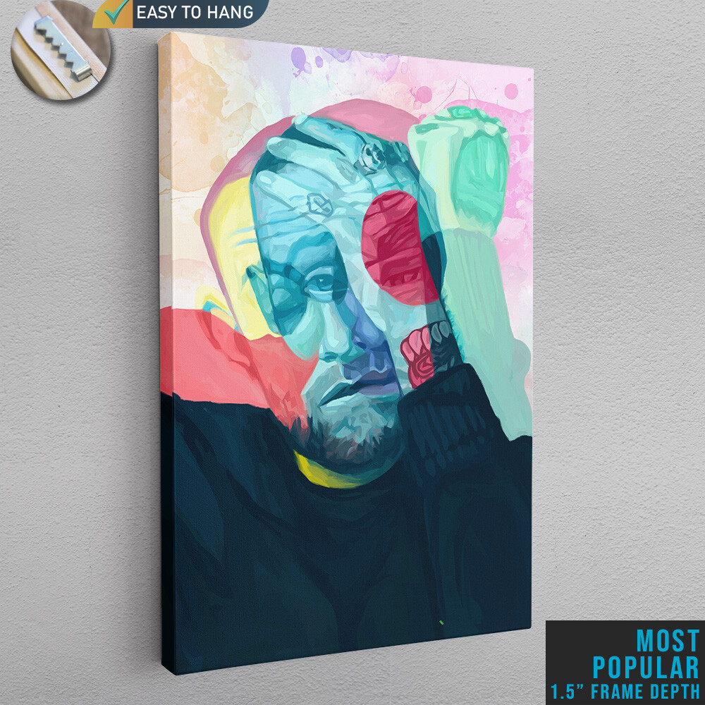 Mac Miller Canvas Wall Art Print Home Decor Pop Art Decoration Framed Artwork