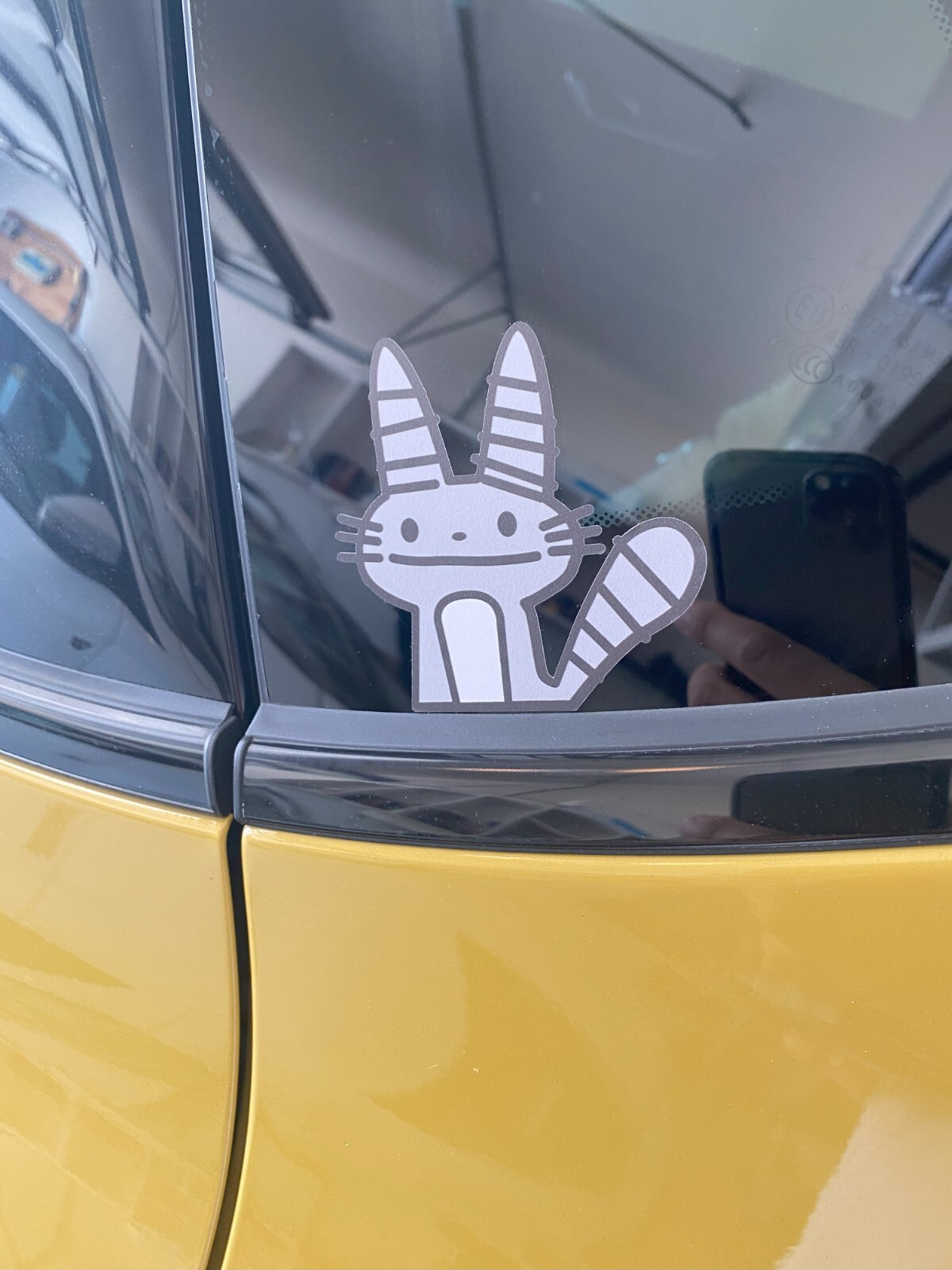Sabine&rsquo;s Loth Cat Sticker – Set of 3 (Star Wars Rebels / Ahsoka Fan Art)