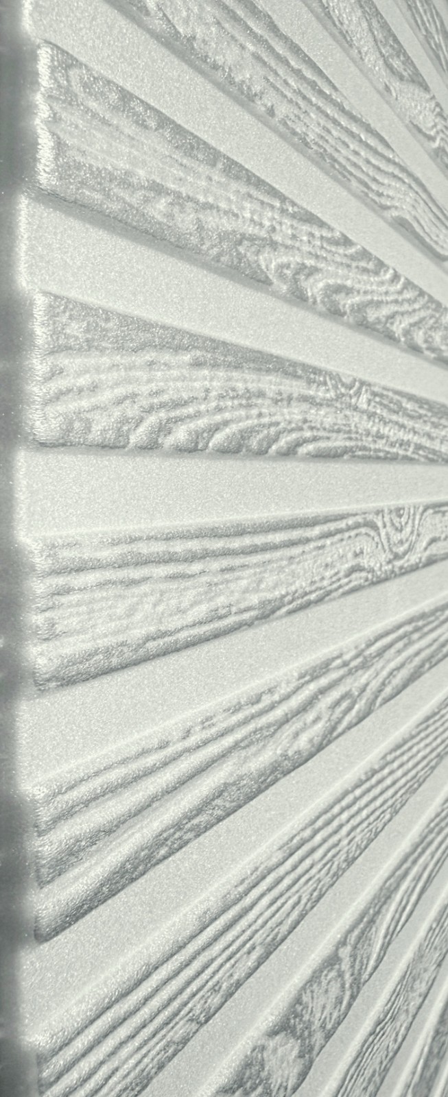 DIY Glue-Up Foam Ceiling & Wall Panels 39.3×19.5 White Silver, 24 Pack