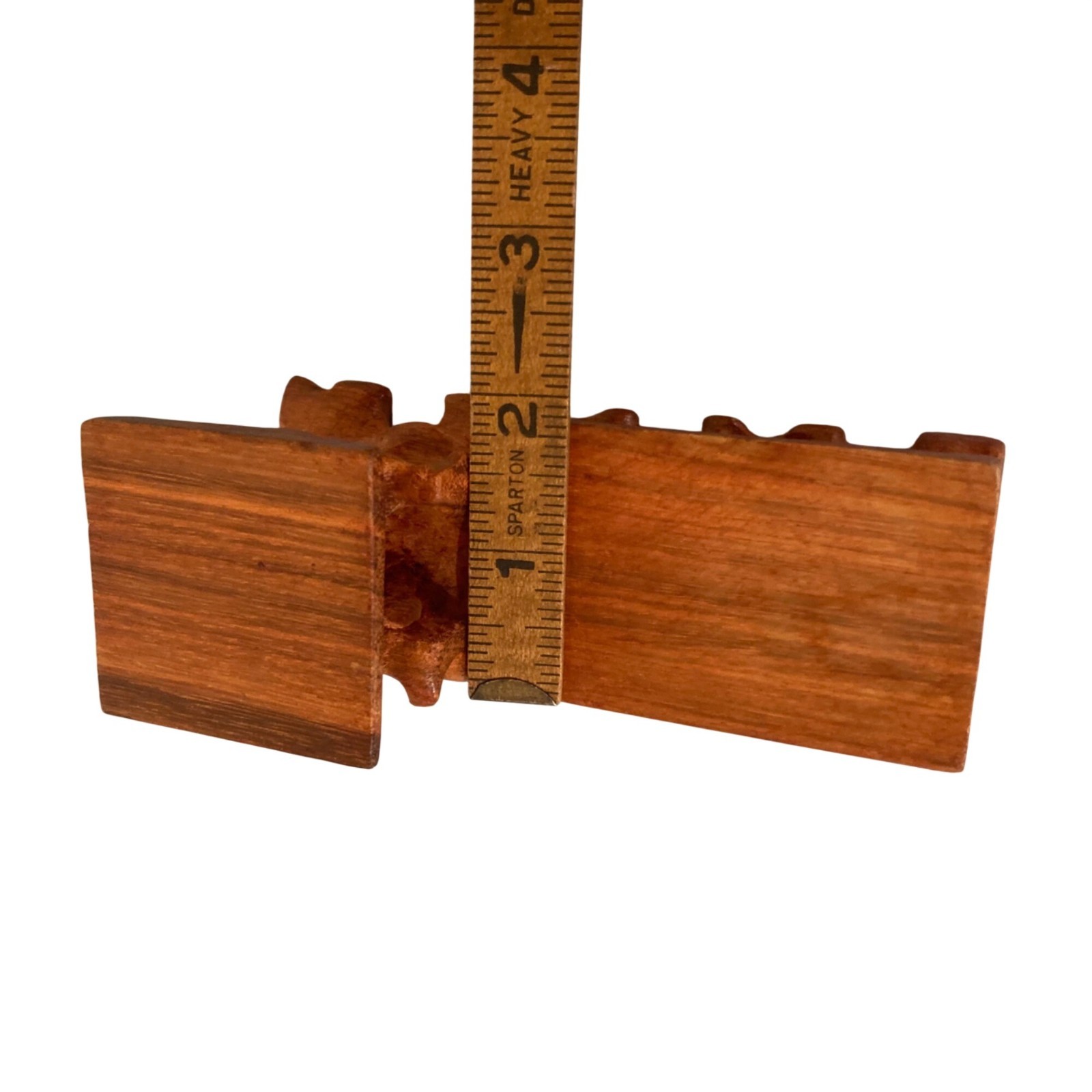 Wood Base Display Stand for Small Collectibles Or Miniatures Set of 2