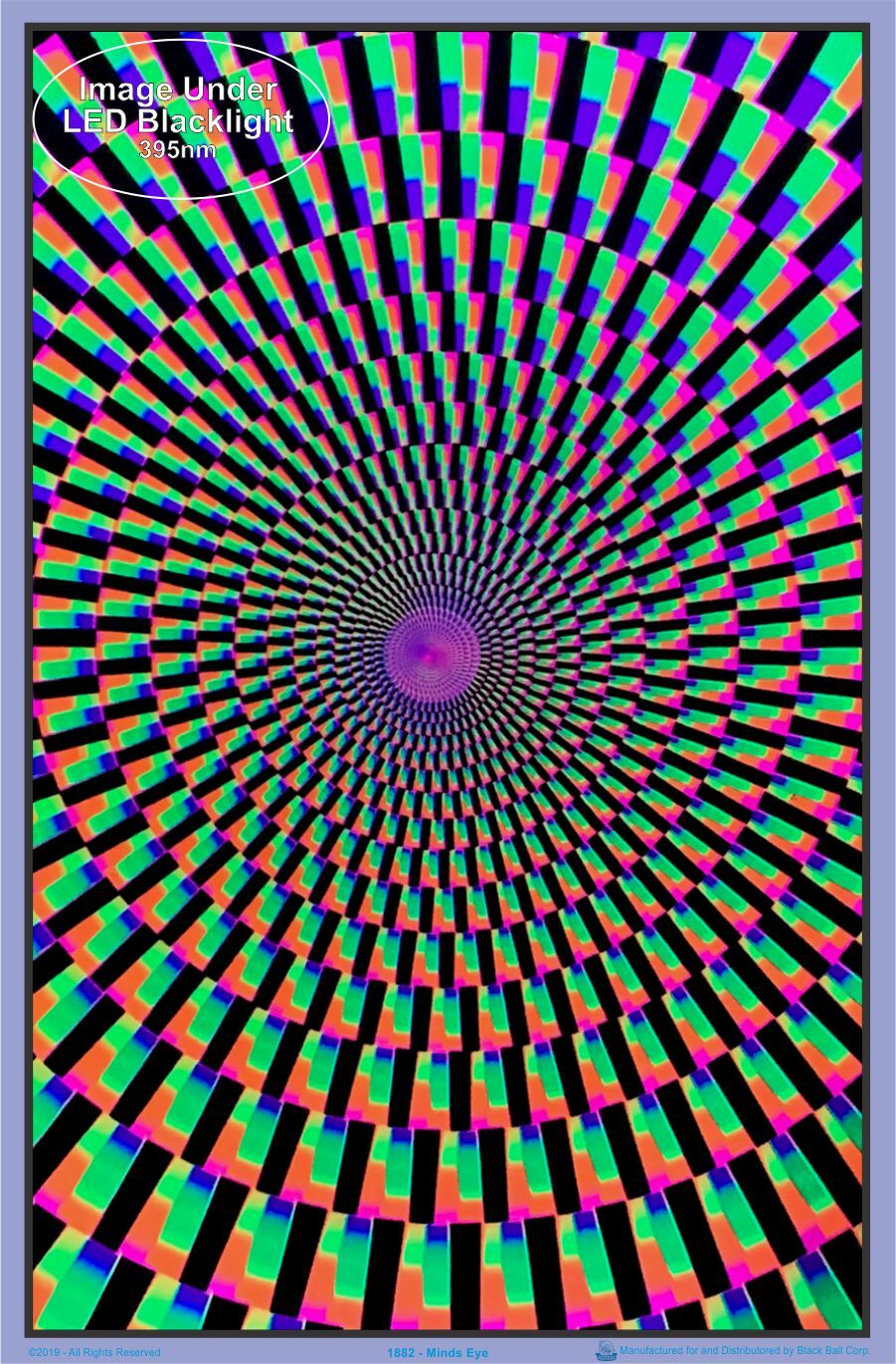 Minds Eye Blacklight Poster 23 x 35