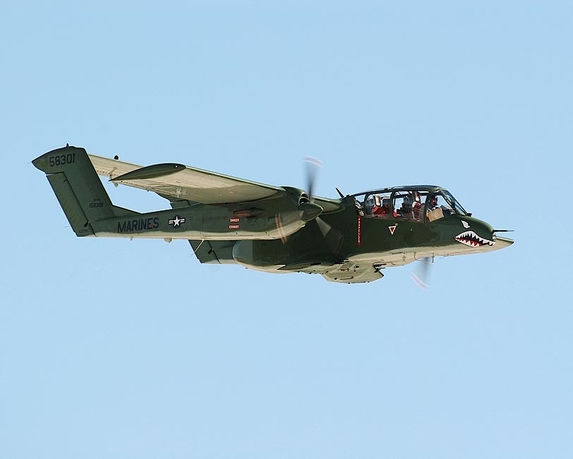 OV-10 BRONCO AIRCRAFT IN FLIGHT PHOTOGRAPH PHOTO PRINT