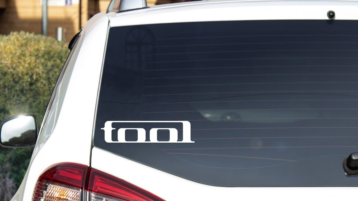 Tool Band Decal, Vinyl Die Cut Window Sticker, 100% Made In USA