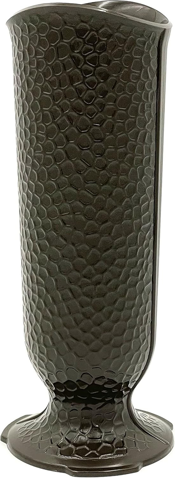 &lsquo; Ionic Vase – Replacement Cemetery Flower Vase – 4&Prime; D Base with 3 Flanges to Lo