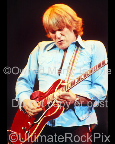 ALVIN LEE PHOTO Ten Years After 8×10 Concert Photo in 1981 by Marty Temme 335