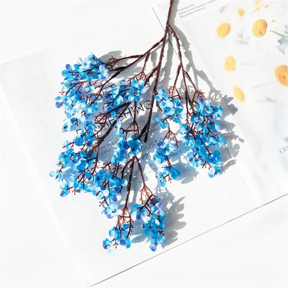Artificial Flowers Cherry Blossoms Wedding Home Vase Decoration