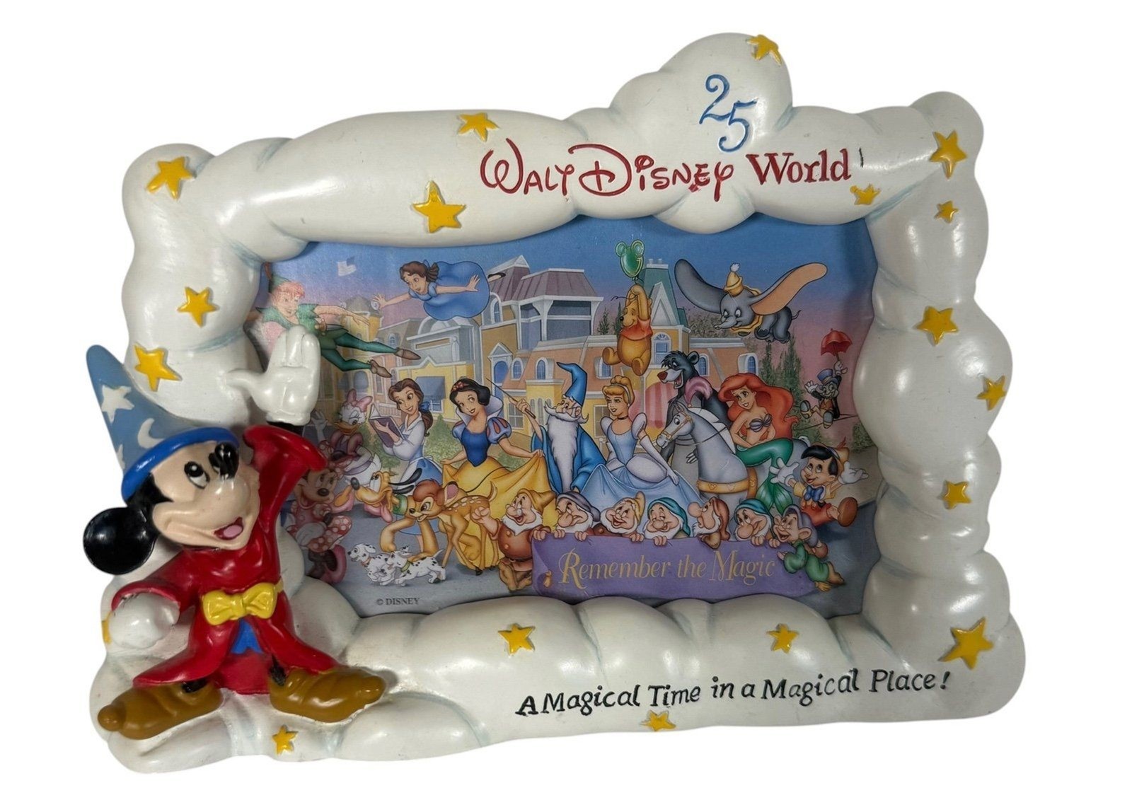 Walt Disney World 25 Years A Magical Time in a Magical Place Picture Frame