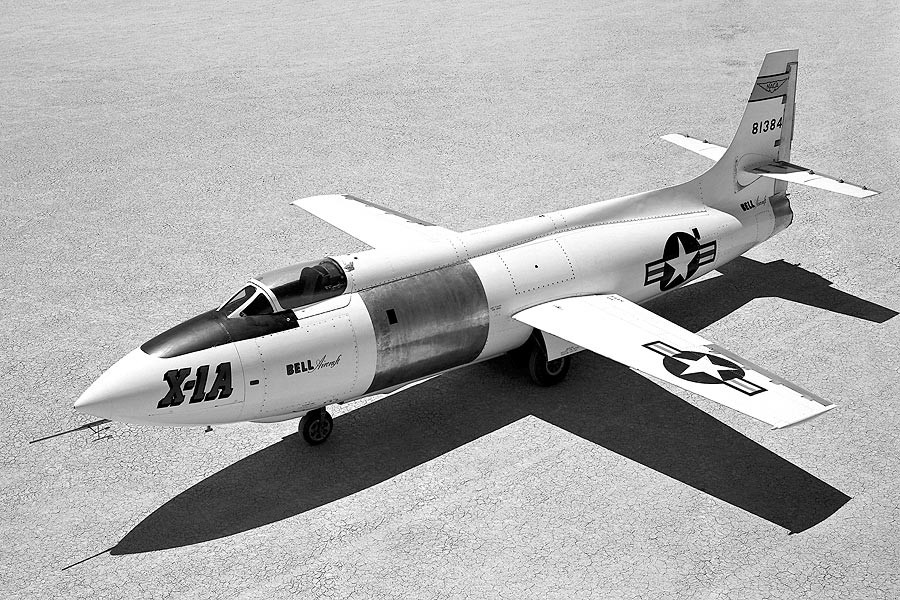 BELL X-1A ON LAKEBED PHOTOGRAPH PHOTO PRINT