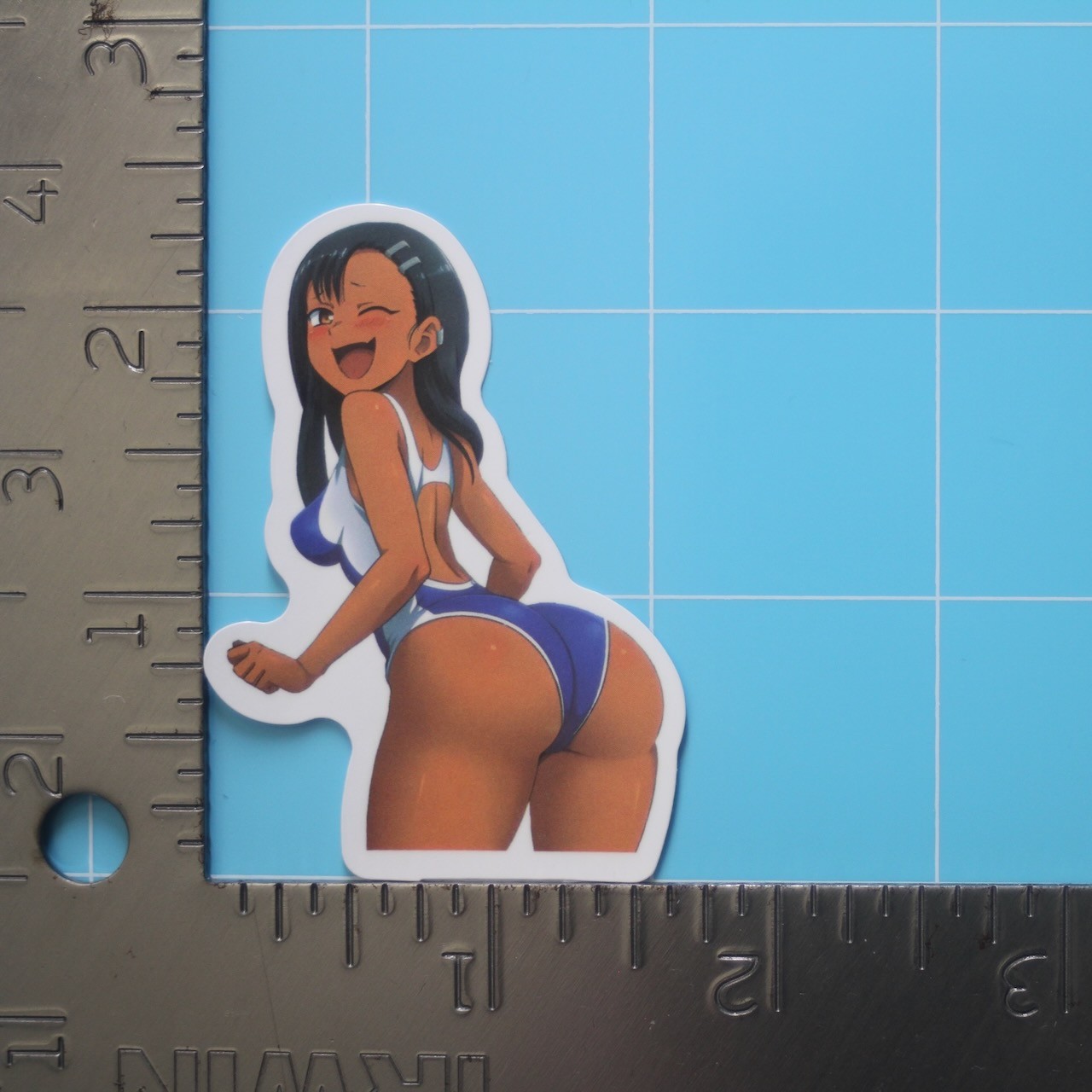Don&rsquo;t Toy with Me Waifu Sticker (HAYASE) Manga Anime Hentai, Gloss PVC Decal