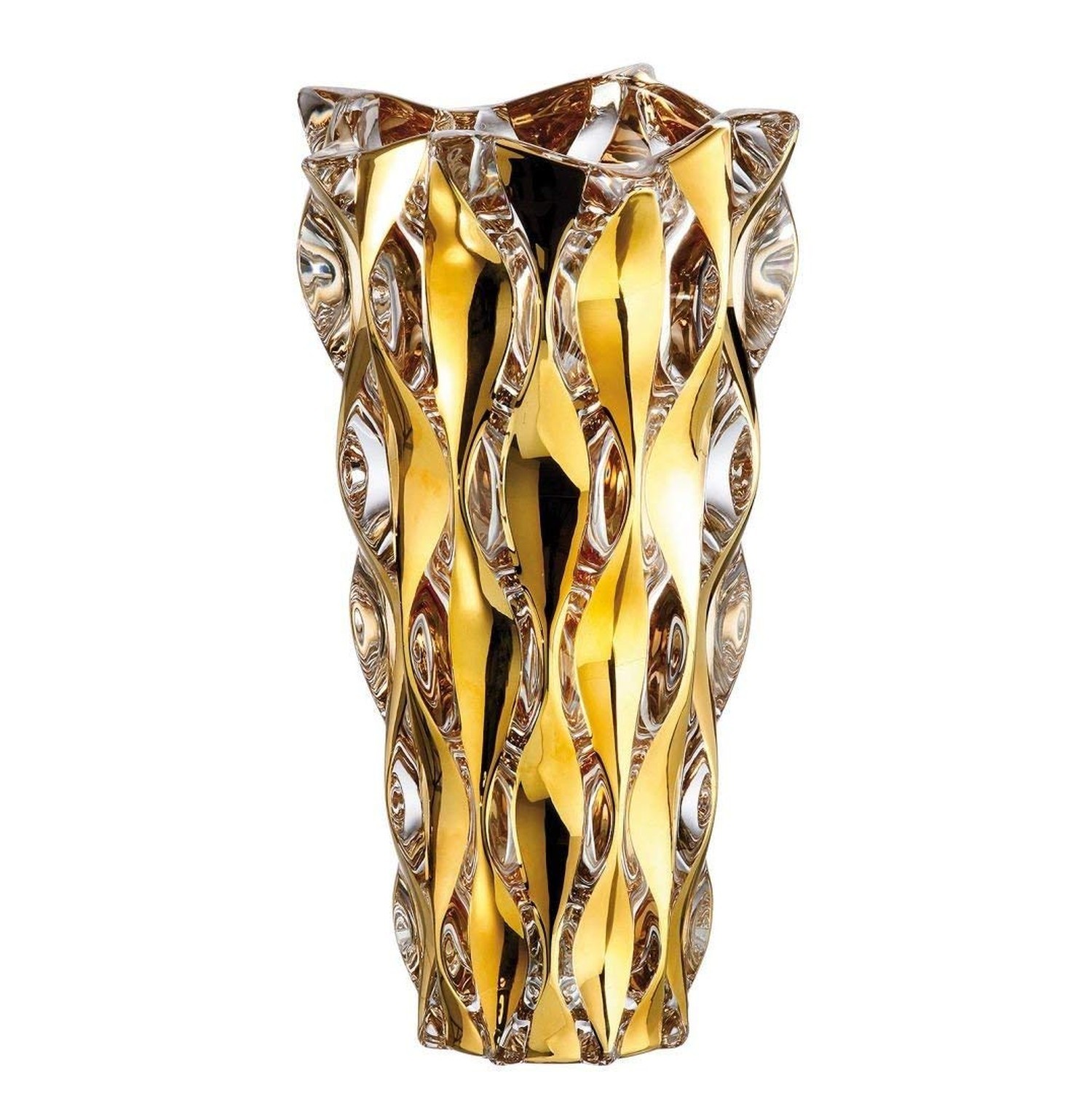 Symphony Crystal Glass Flower Vase | Handmade Luxurious Bohemian Home Decor |…