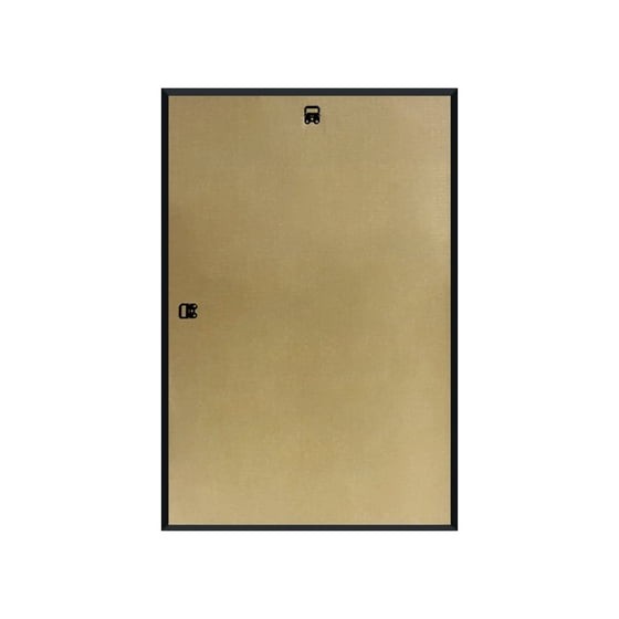Mainstays 24×36 Black Wall Photo Frame Flat Profile Poster Picture Frame Decor
