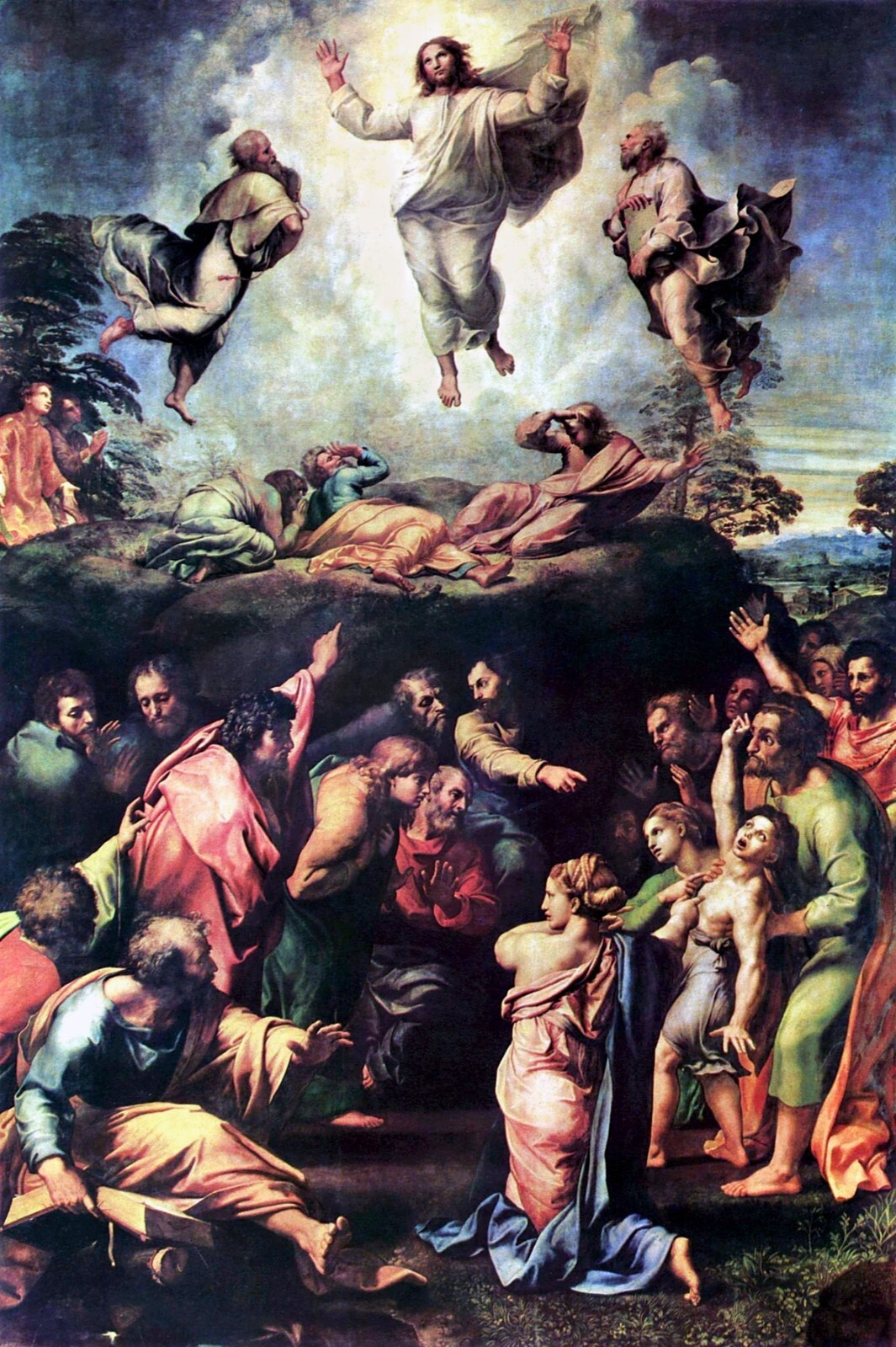 11736.Decor Poster.Room home Wall art design.Raphael painting Transfiguration