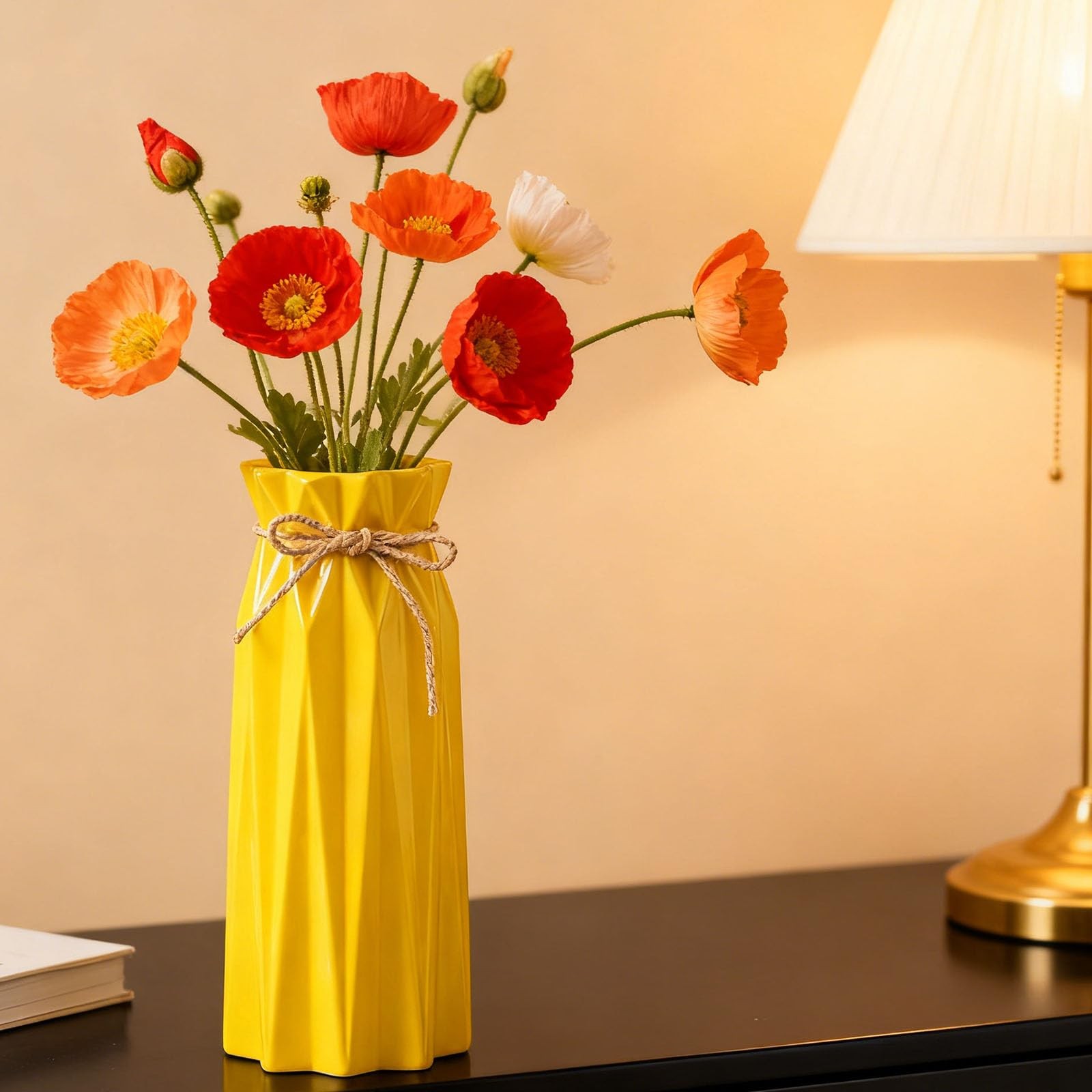 Arawat Ceramic Vase Decor For Pampas Grass Flowers Vases For Modern Home Decor