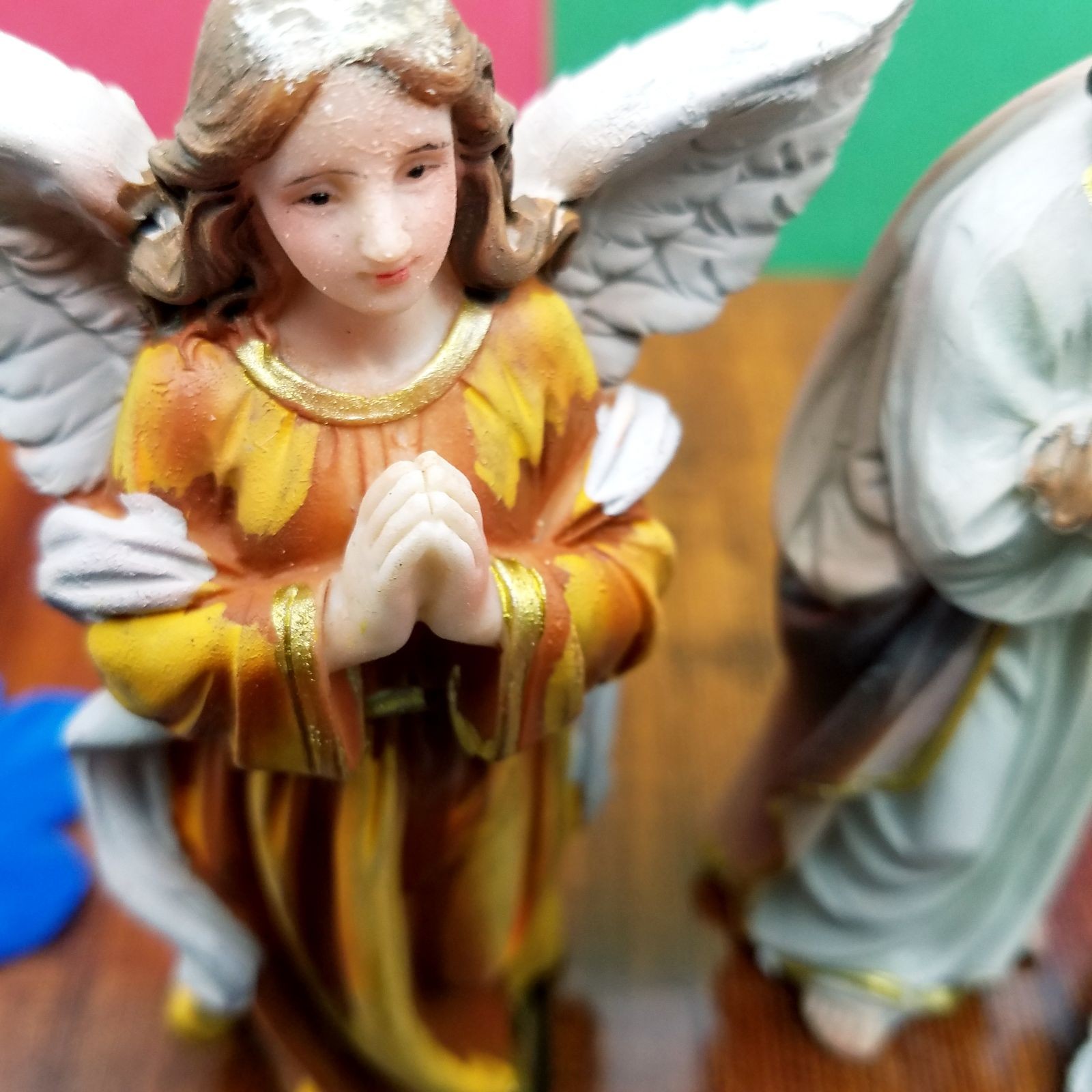 Christmas Nativity Scene Set Figures Polyresin Figurines Baby Jesus 11PCS SET