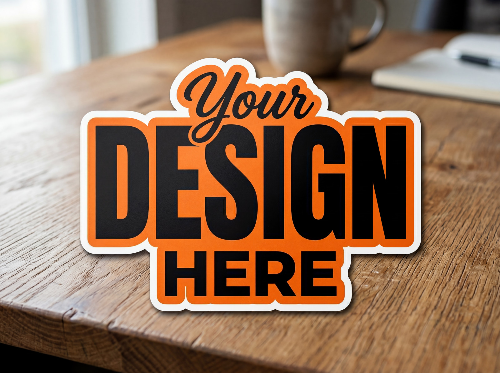 Custom Vinyl Stickers Your Design Here Die Cut Waterproof Car Laptop UV 2-20&Prime;