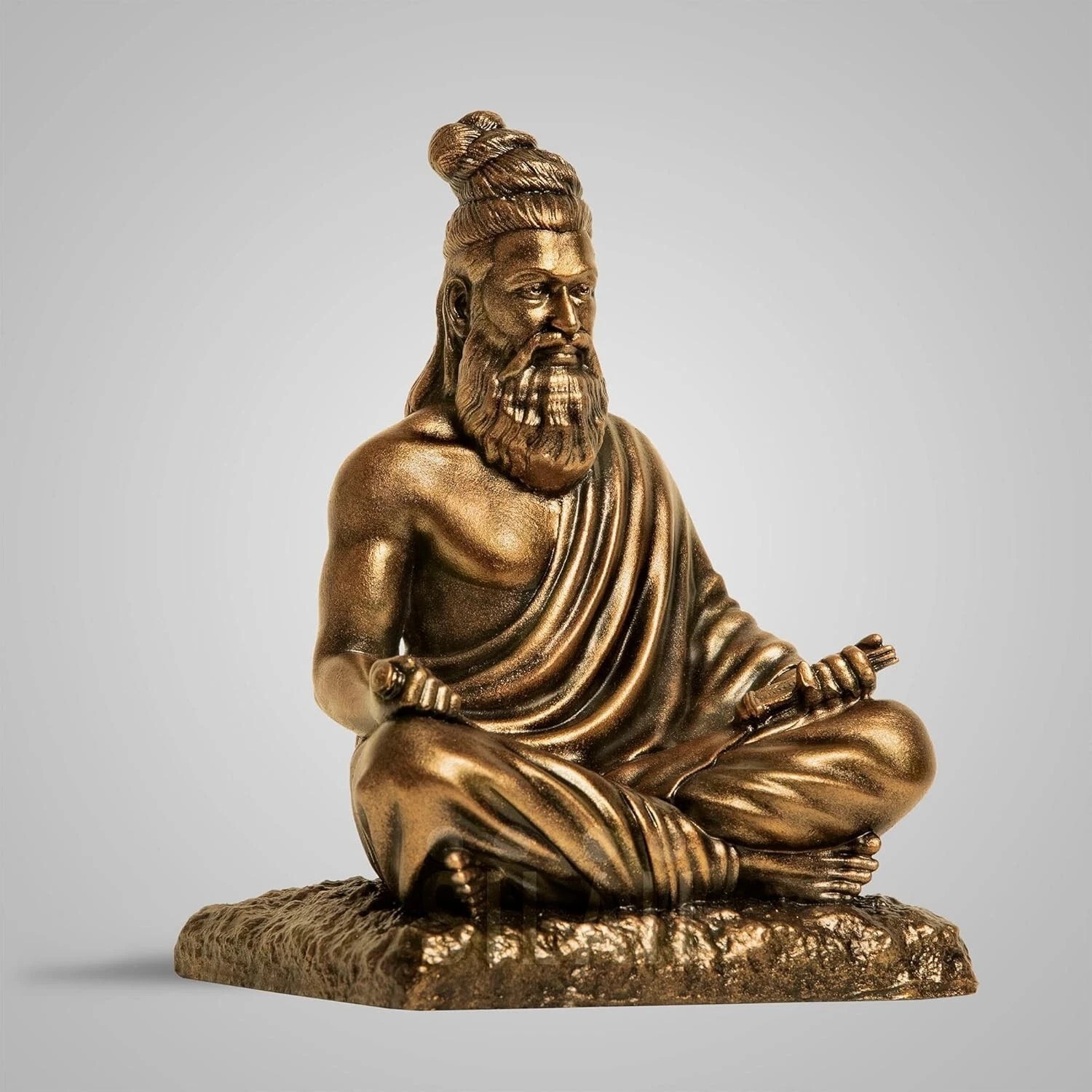 Valluvar Thiruvalluvar Sculpture – Tamil Poet Philosopher Idol Statue Figurine