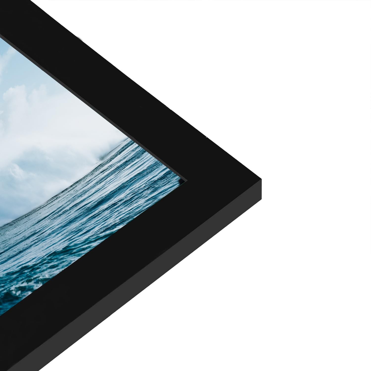 12X15 Picture Frame Black, Photo Frame for Wall Mounting Display Horizontally