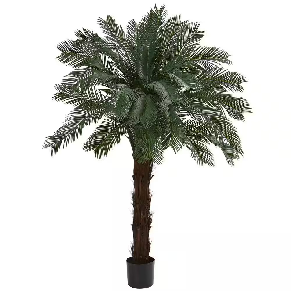 6 Ft. UV Resistant Indoor/Outdoor Cycas Artificial Tree
