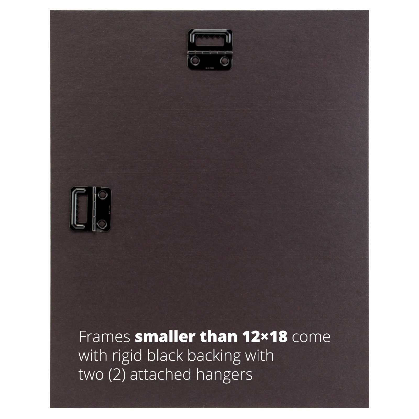 Craig Frames Traditional Ornate, 2.25&Prime; Dark Walnut Brown Hardwood Picture Frame
