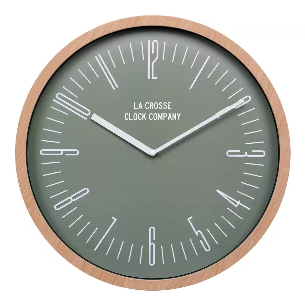 16 In. Ellwood Analog Quartz Wall Clock