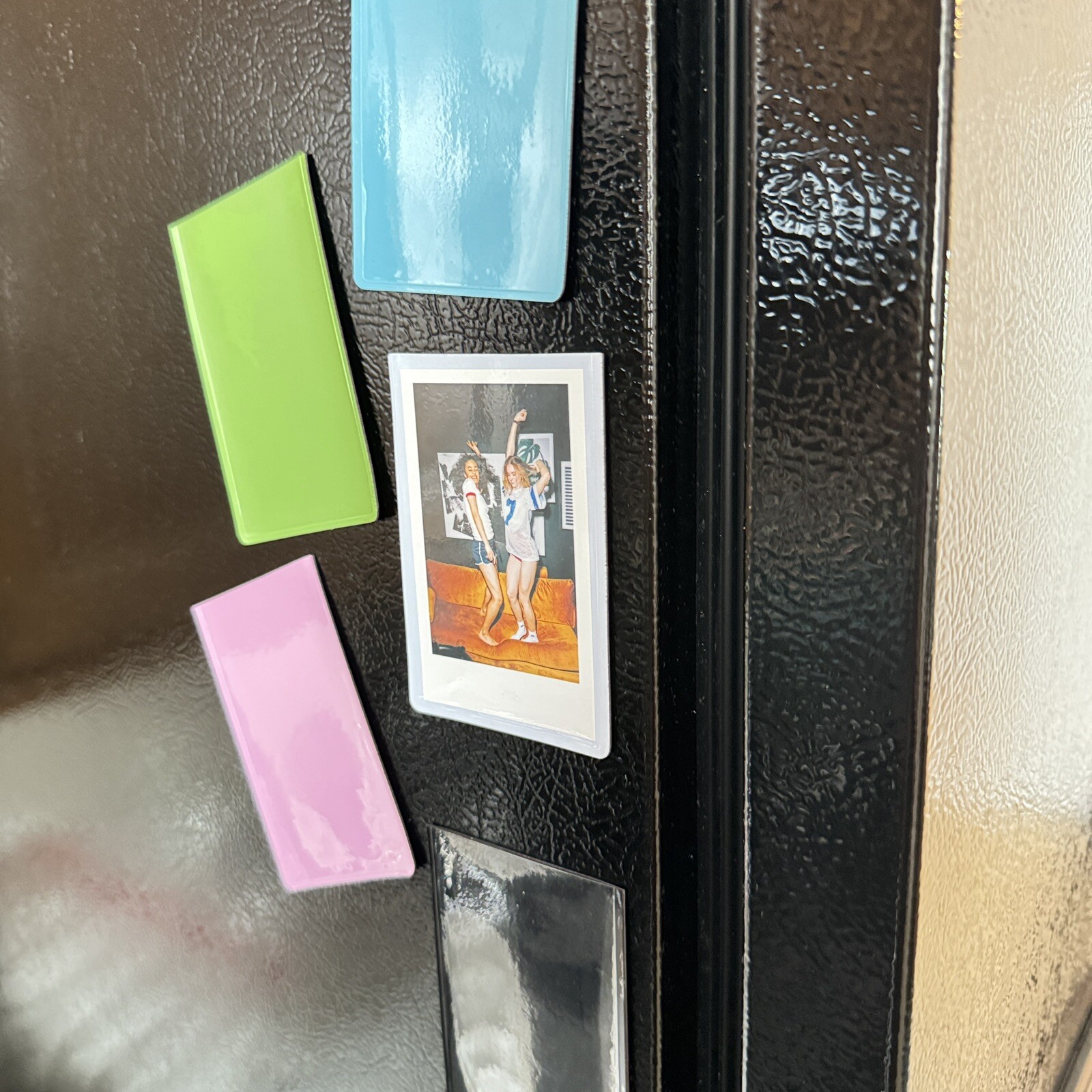 Instax Mini Magnetic Picture Frame 2×3&Prime; Photo Set of 5 Assorted Colors