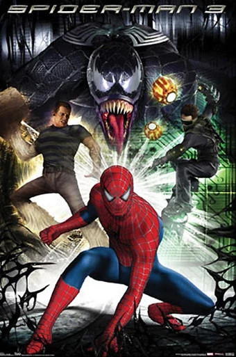 2007 MARVEL COMICS SPIDERMAN 3 MOVIE ROGUES VILLAINS Freeship