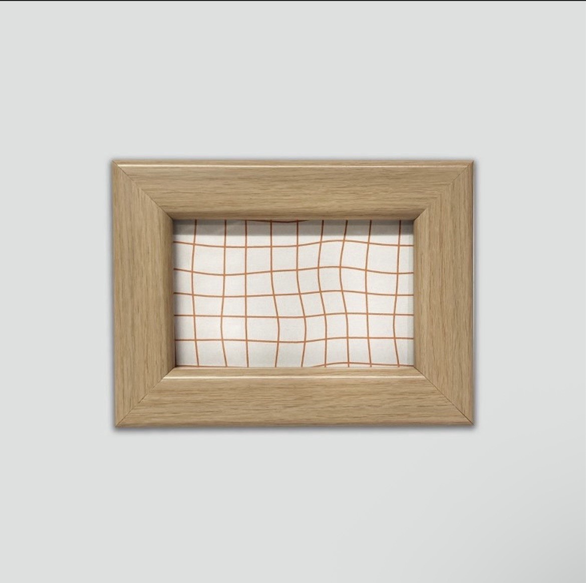 Harbortown Industries 4 Pack 2x3in Rectangle Photo Frames Natural Freestanding