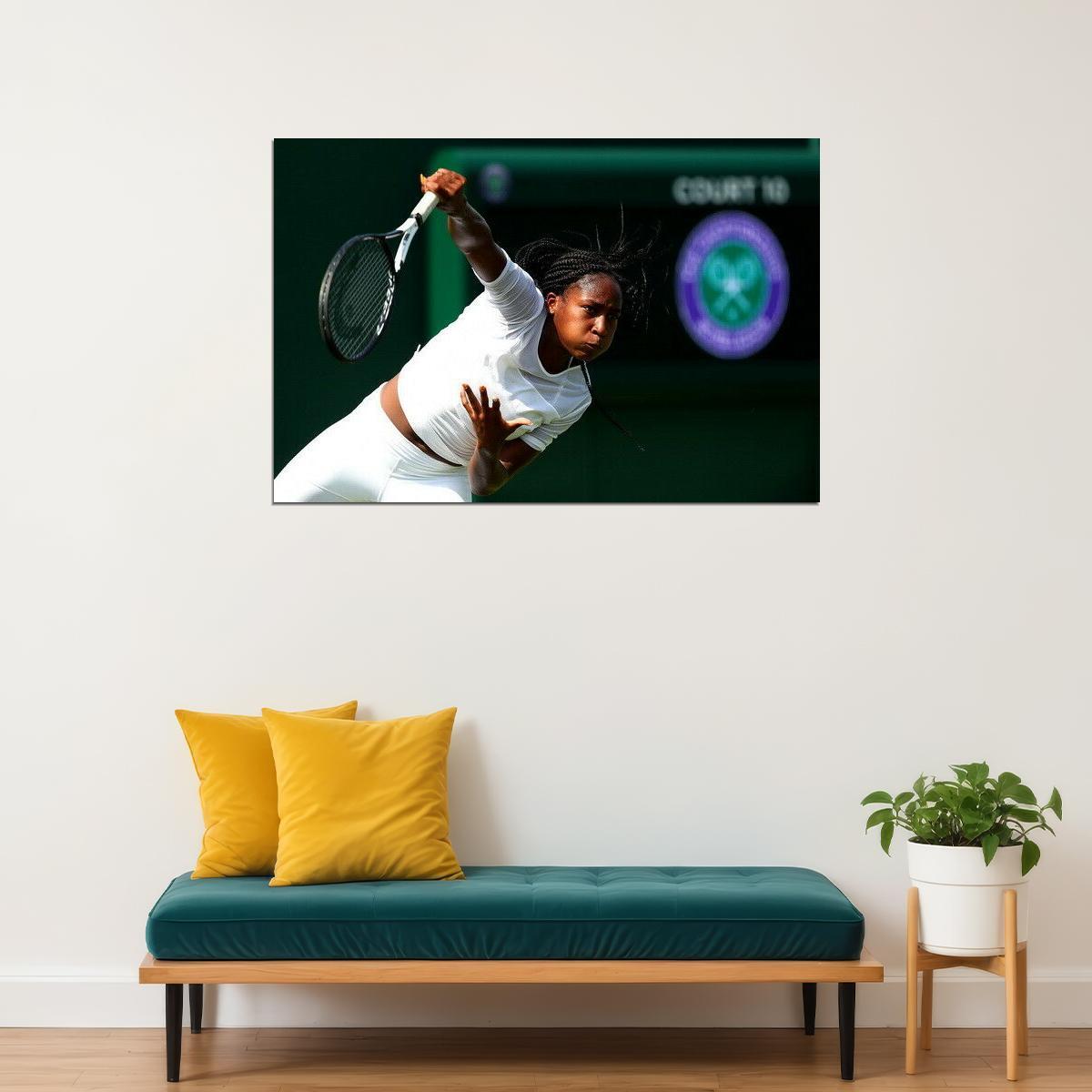 287568 Cori Gauff USA Tennis Player Sports PRINT POSTER