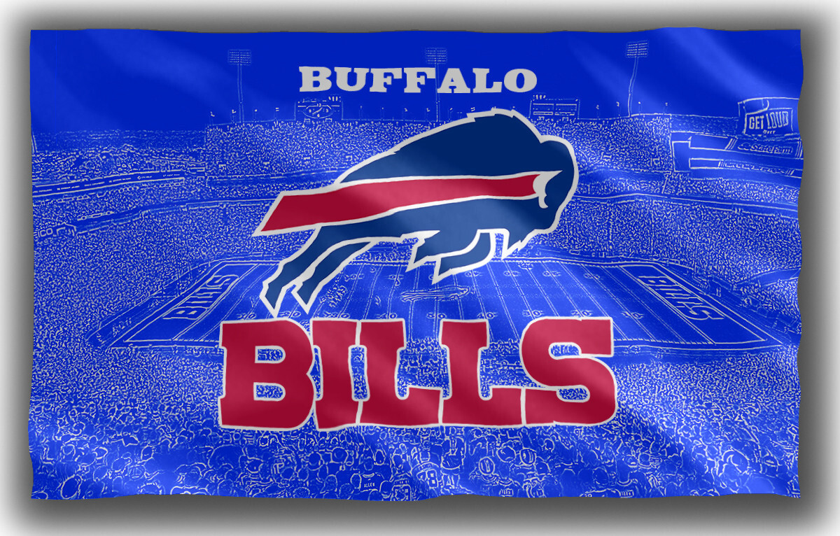 Buffalo Football Team Memorable Flag 90x150cm 3x5ft Bills Fan Best Banner