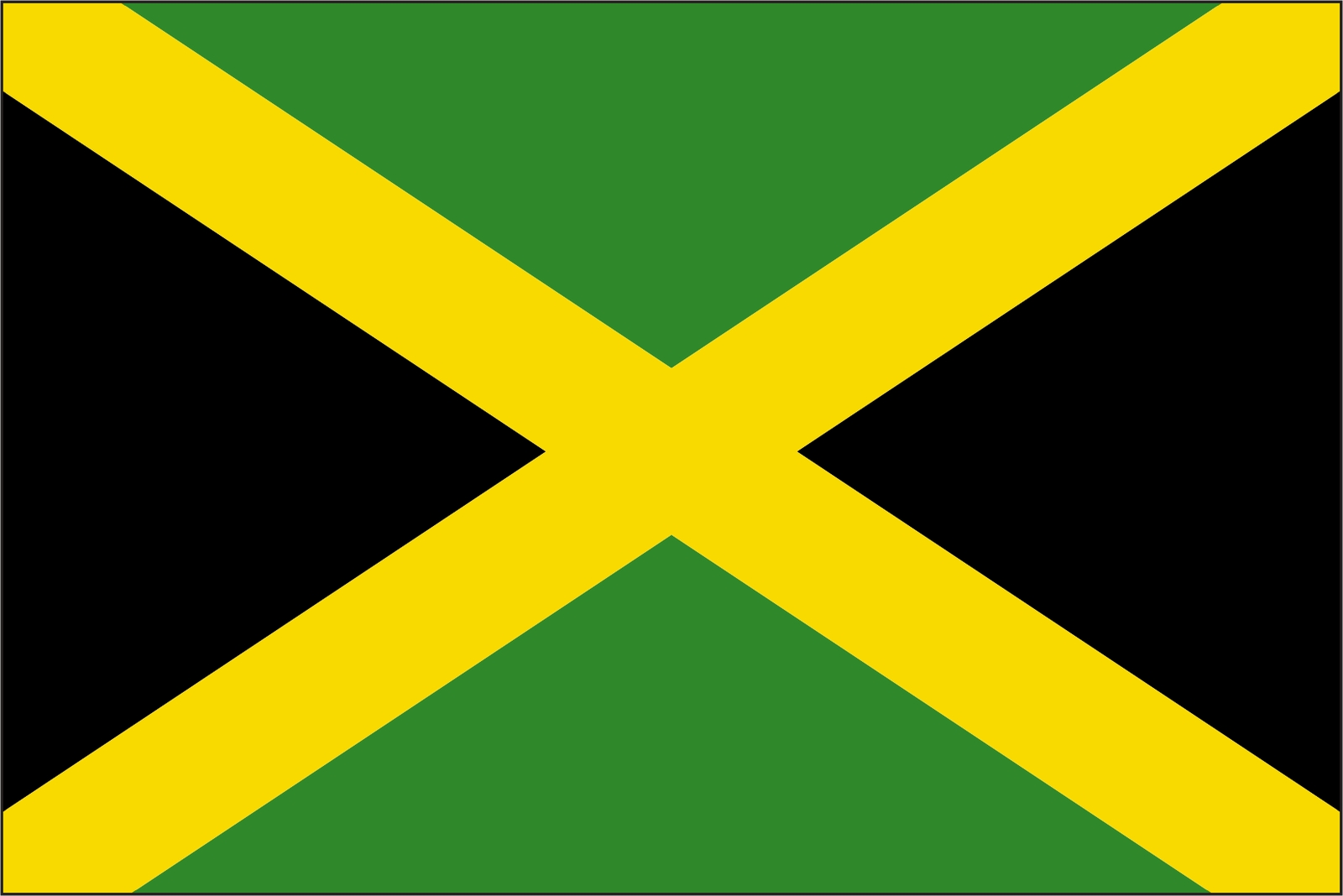 Jamaica Flag Vinyl Decal / Sticker ** 5 Sizes **