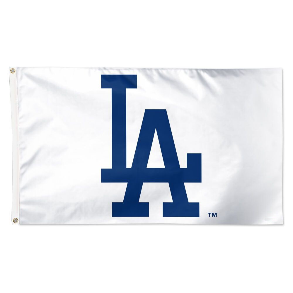 Los Angeles Baseball Team Memorable White Flag 3×5 ft Dodgers Souvenir Banner