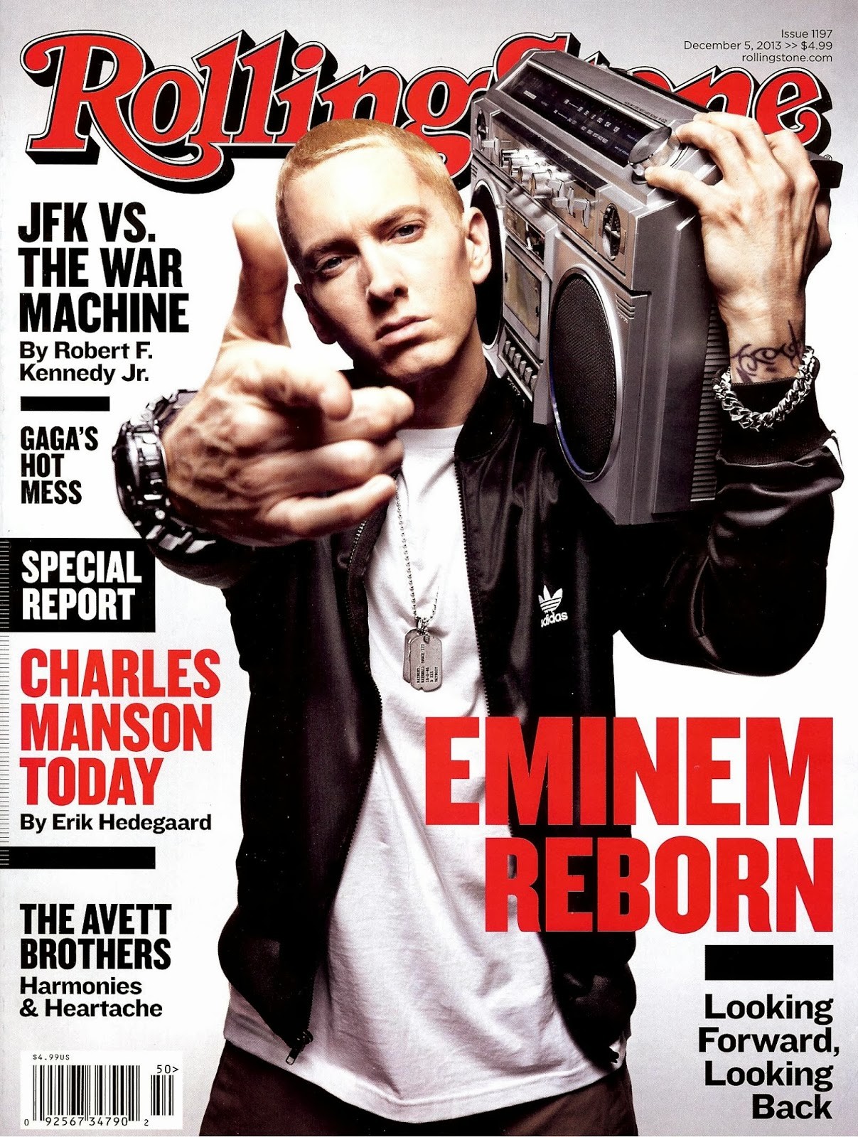 Eminem Rolling Stone Cover Poster Print 10 x 15