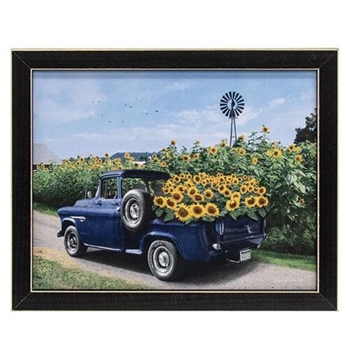 New – SUNFLOWER DAYS 9&Prime;x11&Prime; Framed Print – Country Farm Life