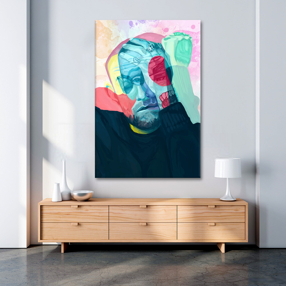 Mac Miller Canvas Wall Art Print Home Decor Pop Art Decoration Framed Artwork