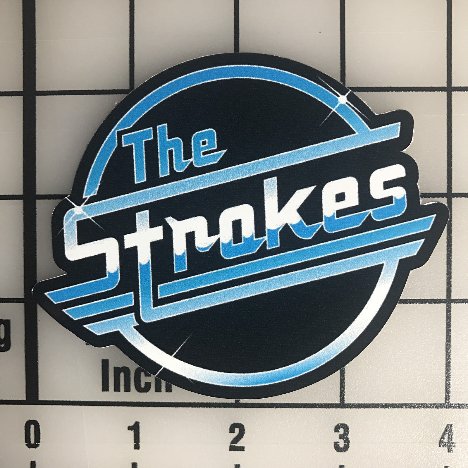 The Strokes 4&Prime; Wide Vinyl Decal Sticker – BOGO